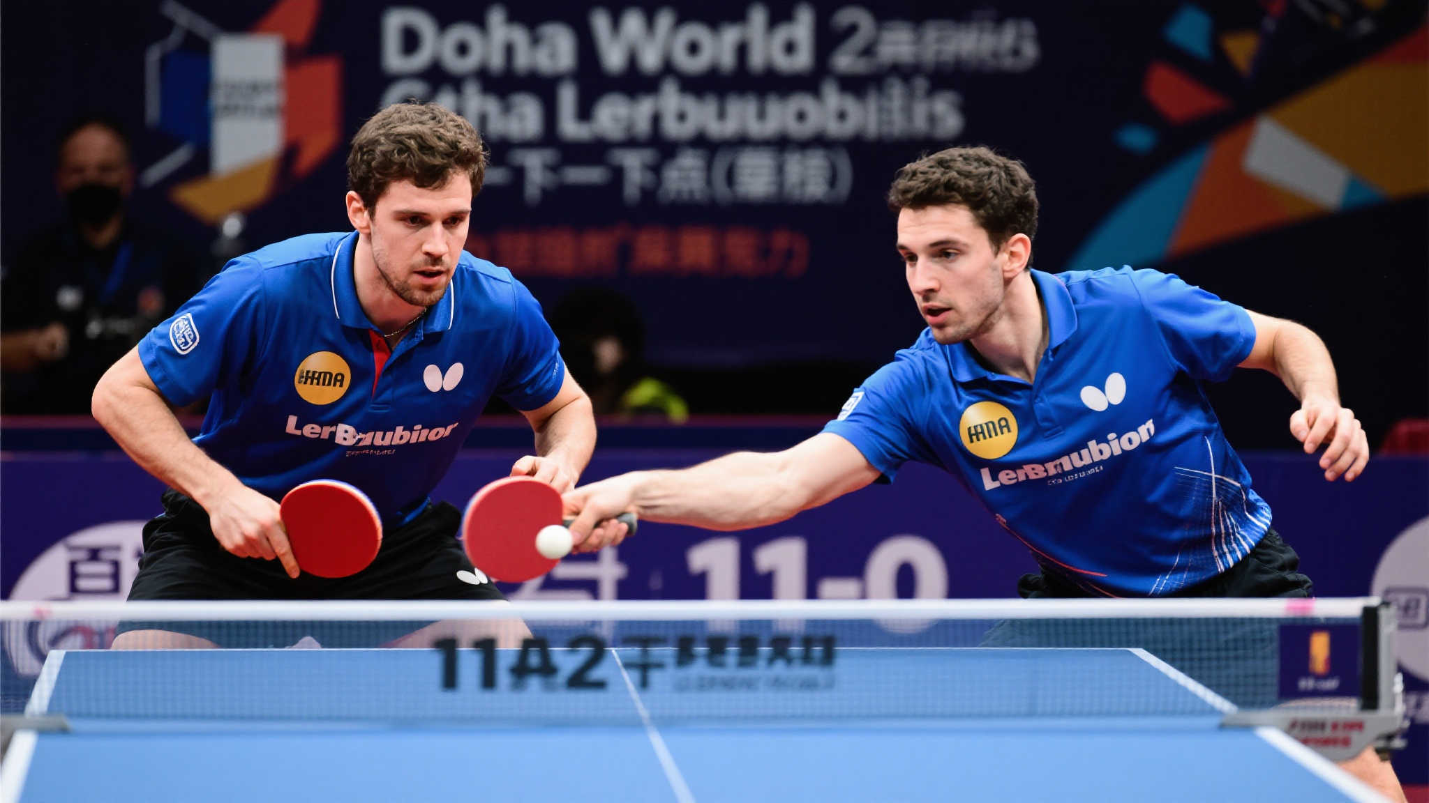 多哈世乒赛：勒布伦兄弟再创11-0奇迹！梁靖崑、黄友政稳步晋级